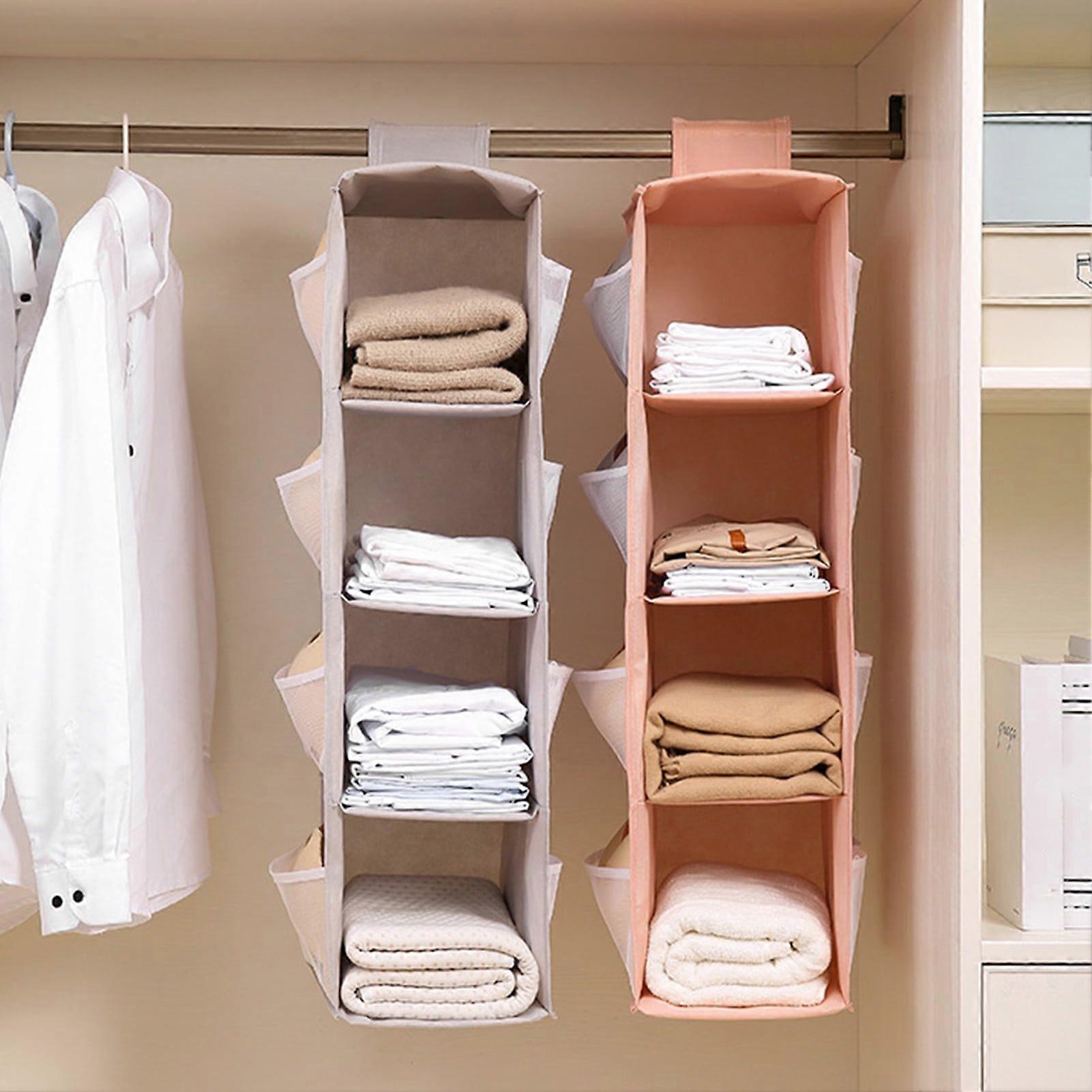 Hanging Storage Rack Clothes Organizer