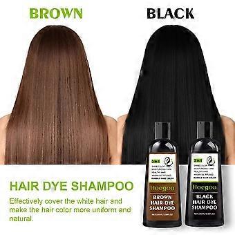 Instant Hair Shampoo Organic Natural Fast Hair Dye Plant Essence Hair Color Dye Shampoo for Women Men Cover Gray White Hair,3 in 1 Herbal