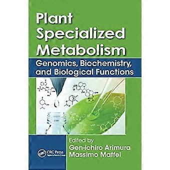 Metabolismo especializado de plantas: genômica, bioquímica e função biológica - Taylor & Francis Ltd - Livro em brochura - em inglês