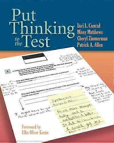 Put Thinking To The Test - Lori Conrad - Paperback - en Book