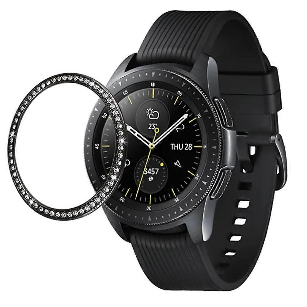 Bezel Ring Diamond-Mounted for Smart Watch with Anti Scratch Protector