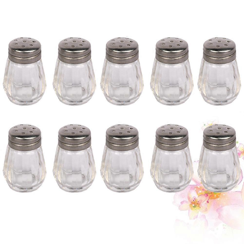 Lot de 10 flacons à condiments en verre pour la cuisine