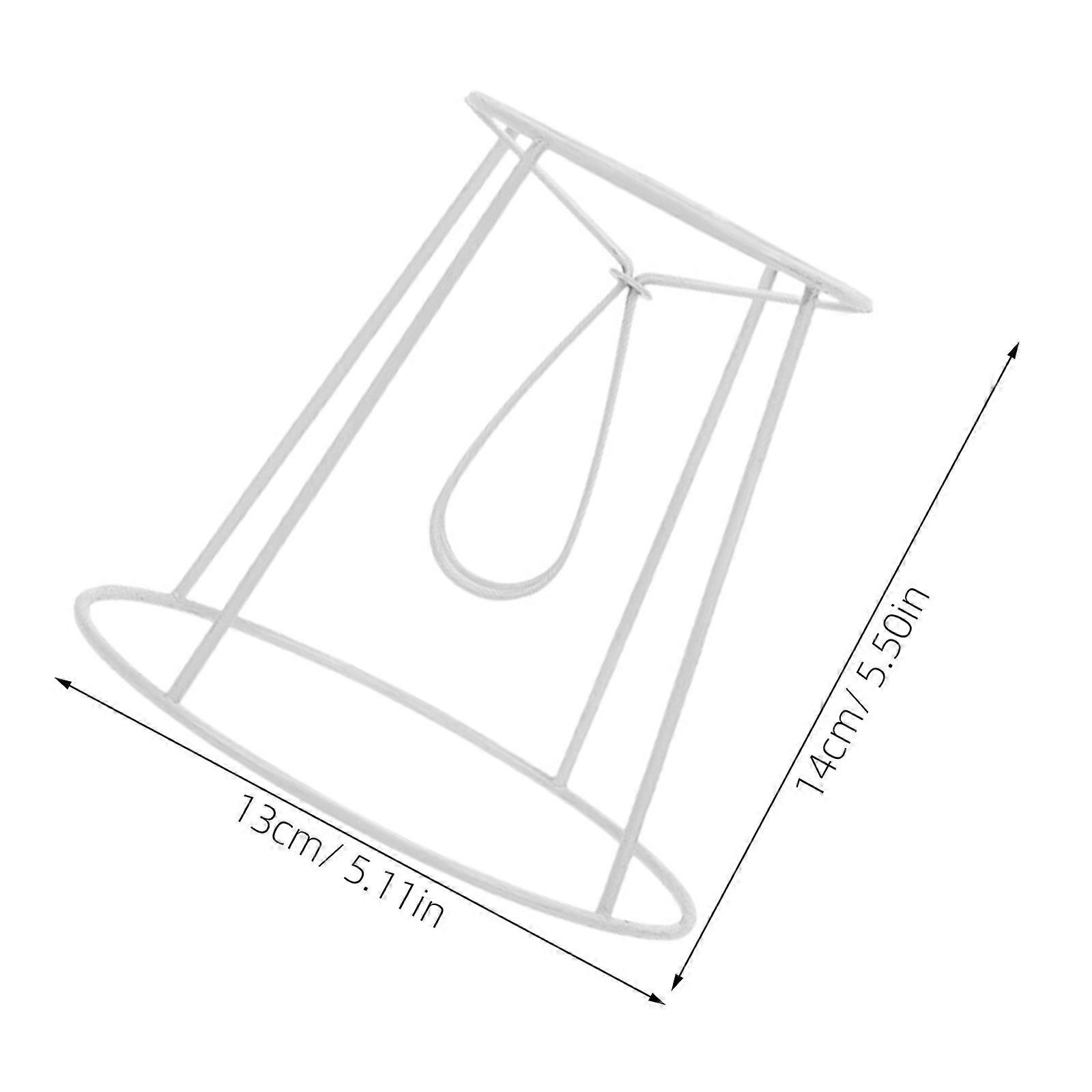 3pcs Simple Table Light Shade Frames Creative Desk Lampshade Frames DIY Lampshade Frames