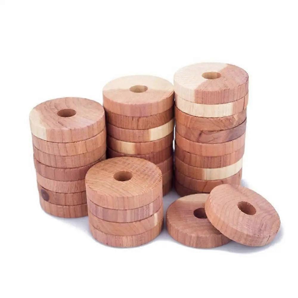 Mottröjande träringar 30-pack