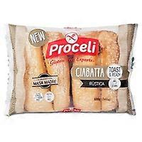 Rustic ciabatta bread 2 units of 60g