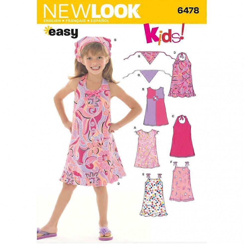 New Look Paper Sewing Pattern 6478