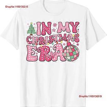 In My Christmas Era Cute Pink Holiday Xmas T Shirt SweaT vintage Washed fashion homme Comfortable Versatile graphic Stretched