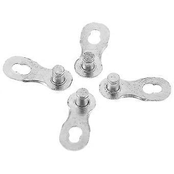 2 Pairs Bike Chain Joint Buckles | Steel Connector | Fast Installation for Bicycle Maintenance