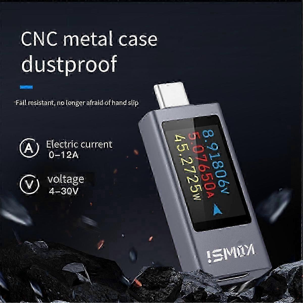 KOWSI Power Meter Type-c Tester Power Meter Detector