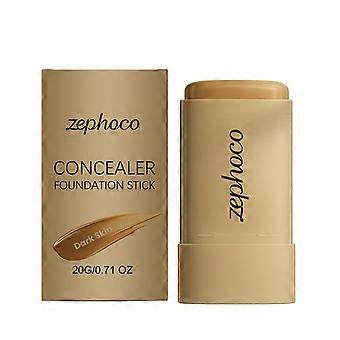Zephoco Deep Skin Moisturizing concealer foundation make-up Stick is natural, light, even, light, skin tight, and clear
