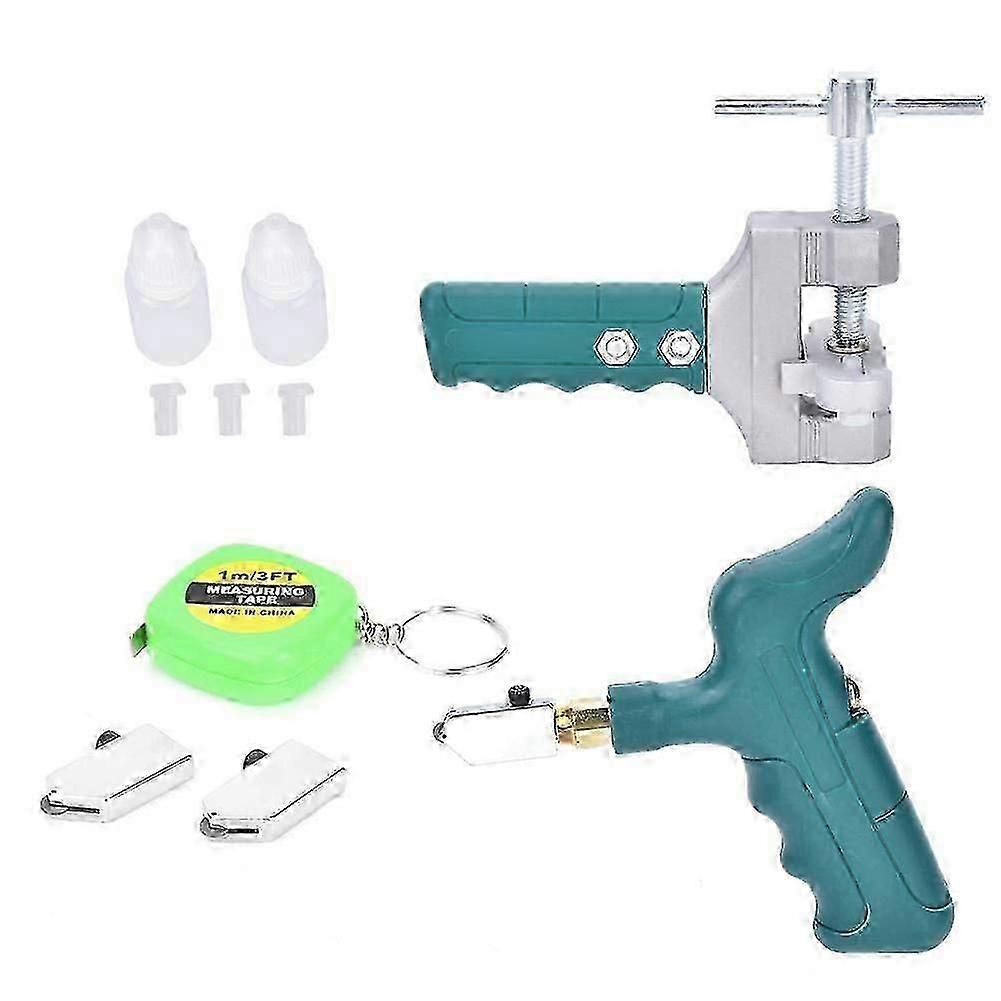 Handheld glass cutter