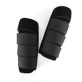 Botas transpirables para patas de caballo, botas antiimpacto para caballos, vendaje elástico para la parte delantera de la pata trasera.