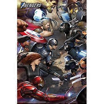 Avengers Jigsaw Puzzle Gamerverse Face Off movie New FSX-438