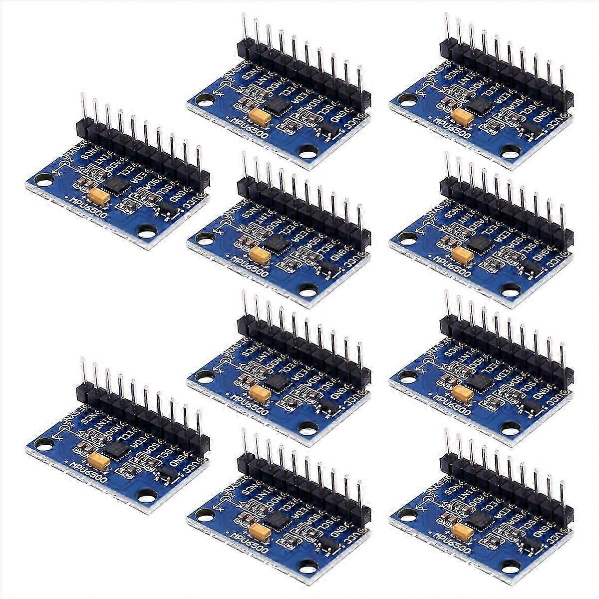 10Pcs MPU6500 Gyroscope Accelerometer Sensor Module 6-Axis GY-6500 Sensor Module IIC Communication P
