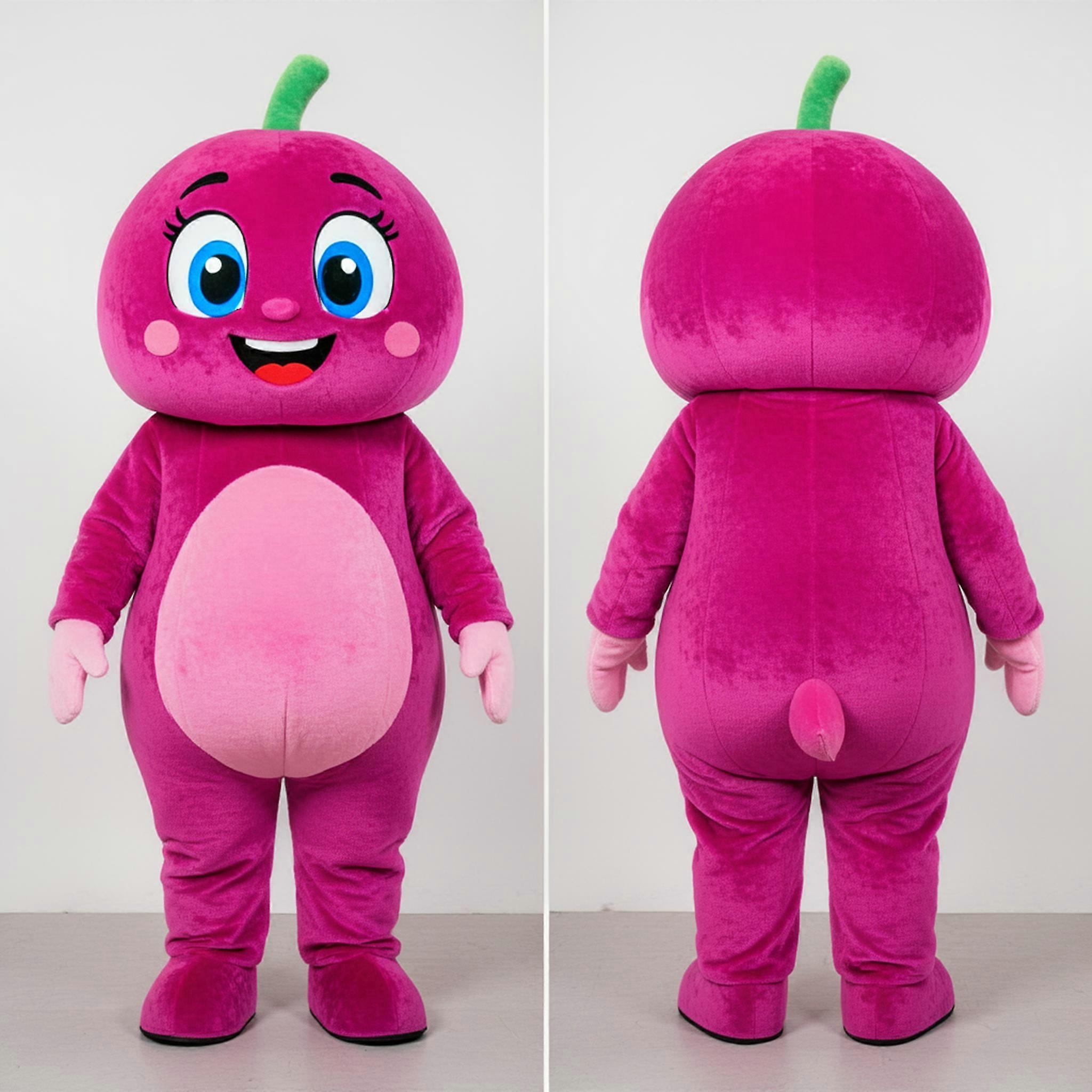 MASTICOT Magenta Rounded Melon Mascot