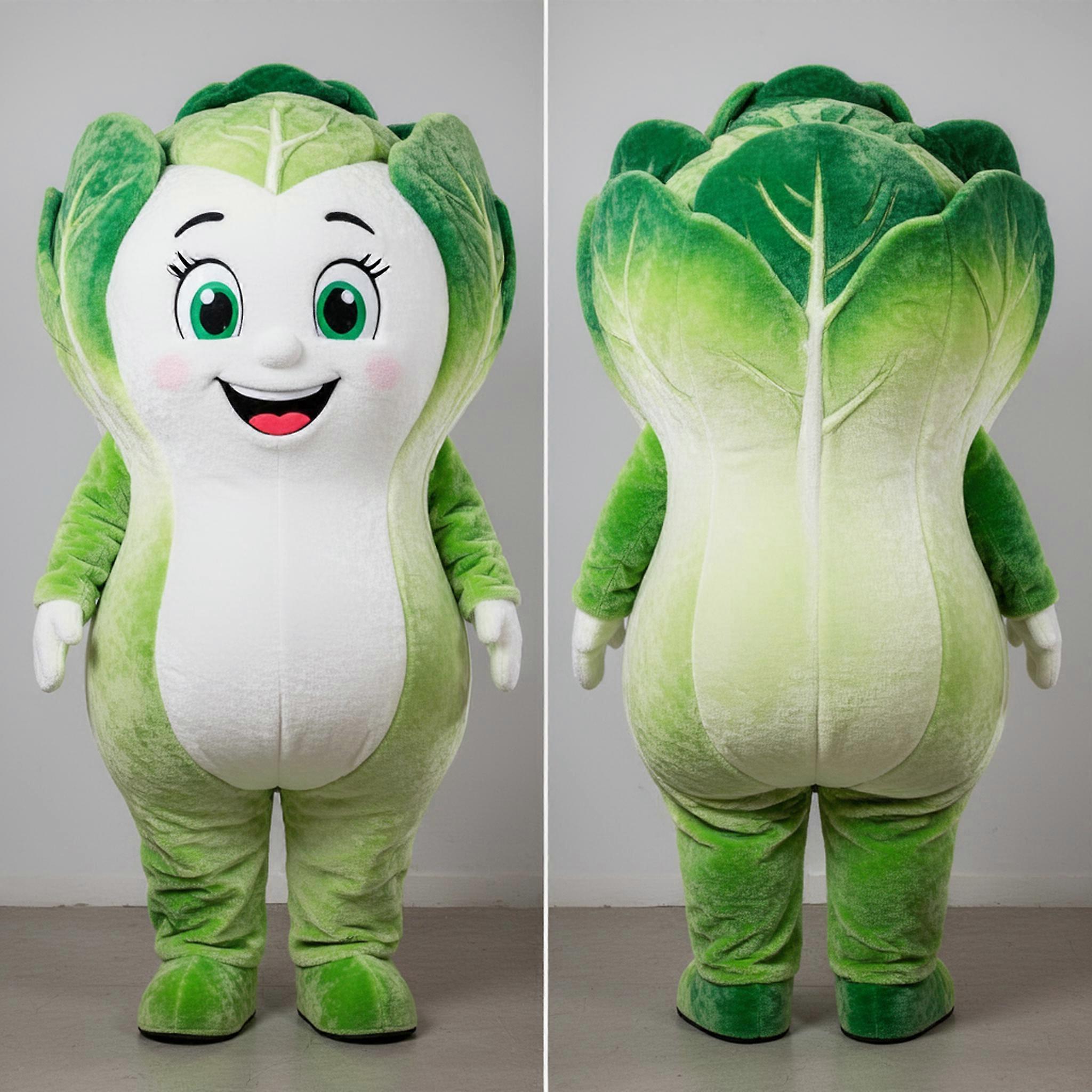 MASTICOT Ivory Round Cabbage Mascot
