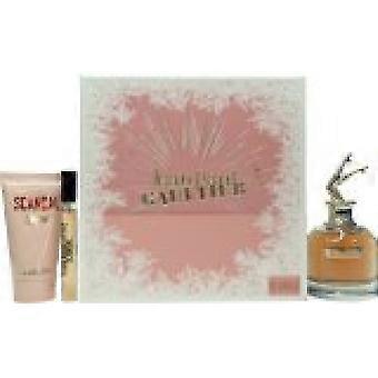 Jean Paul Gaultier Scandal Geschenkset 80ml edp + 75ml körperlotion + 10ml edp