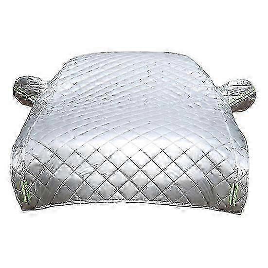 Windproof car cover for hail protection and durability