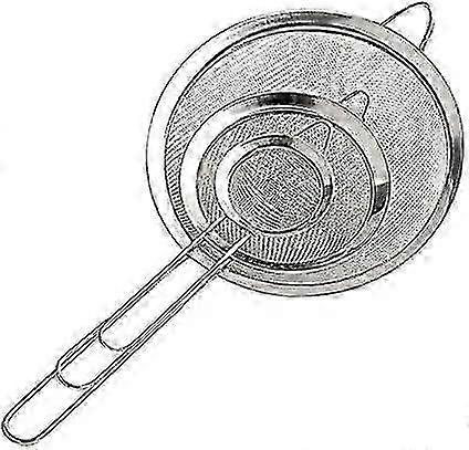 Fine Mesh Colander/colander With Kitchen Handle For Straining Noodles/rice/vegetables/egg