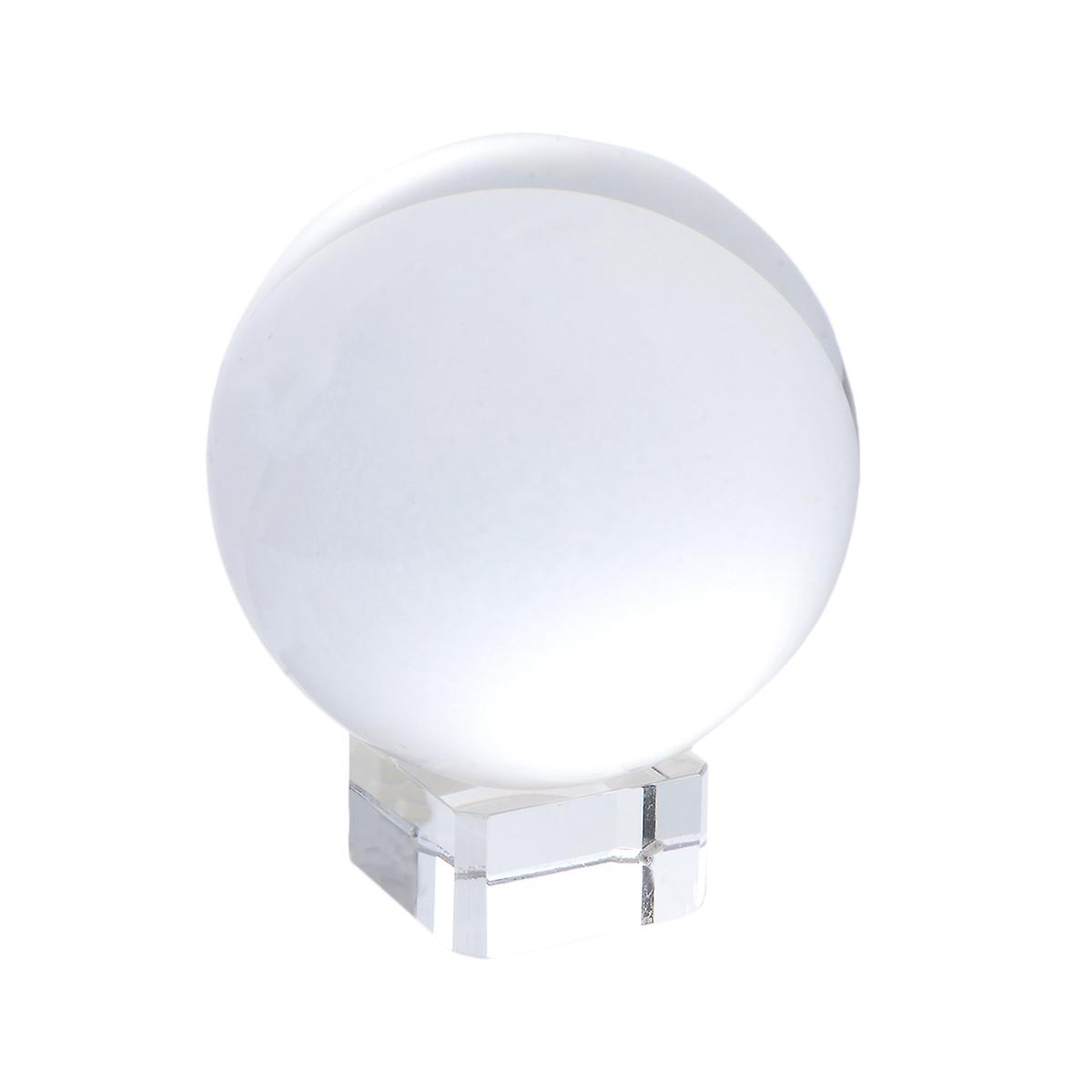 Crystal Ball Transparent Solid Sphere for Decoration