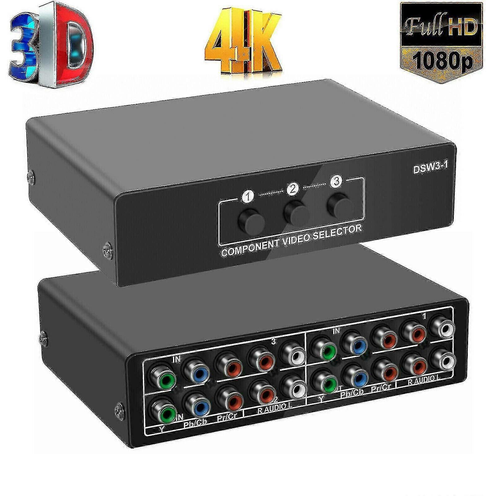 Hmwy-av Rca Audio Video Switch Selector NY