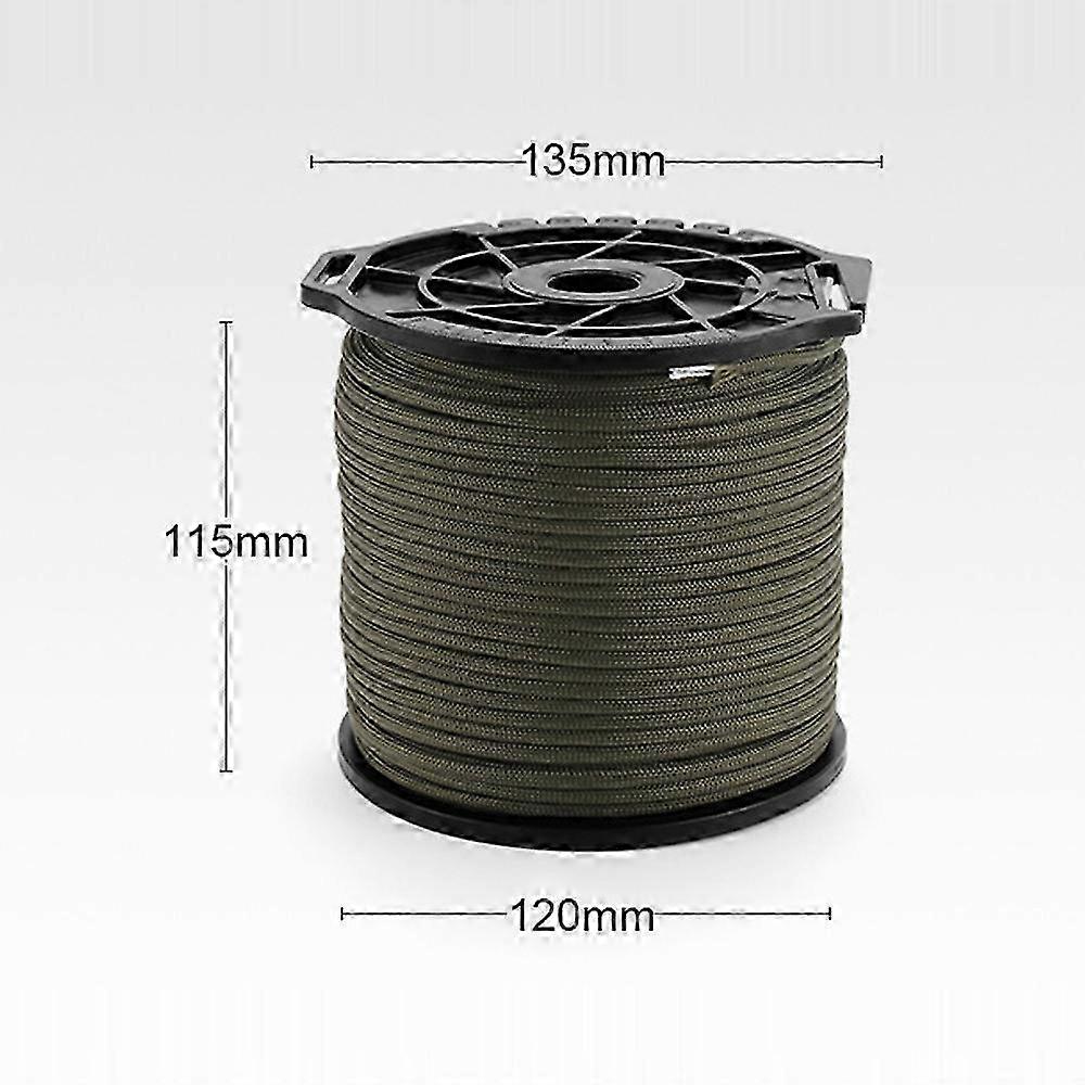 9-Core 4mm Paracord Spool With Cutter