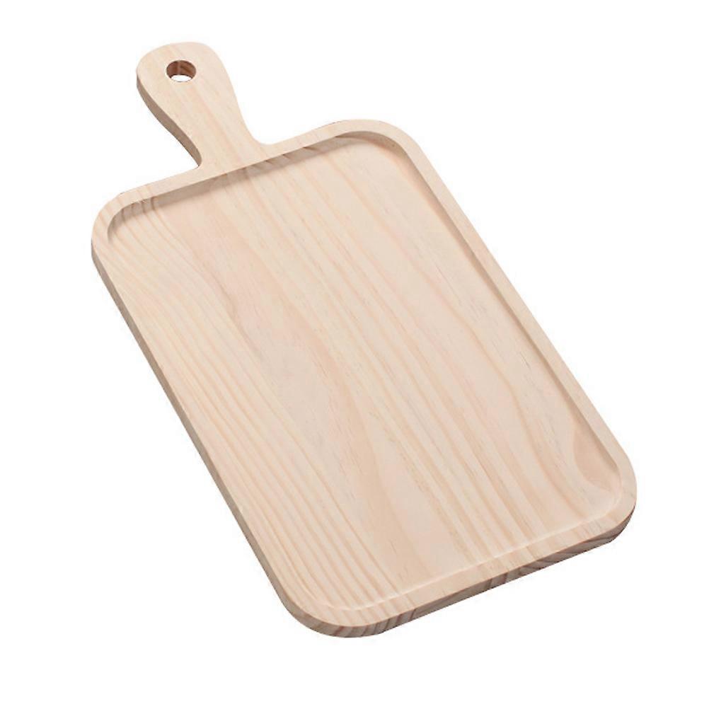 Pine Cutting Board Lightweight Solid Wood Pizza Cutting Board for Kitchen