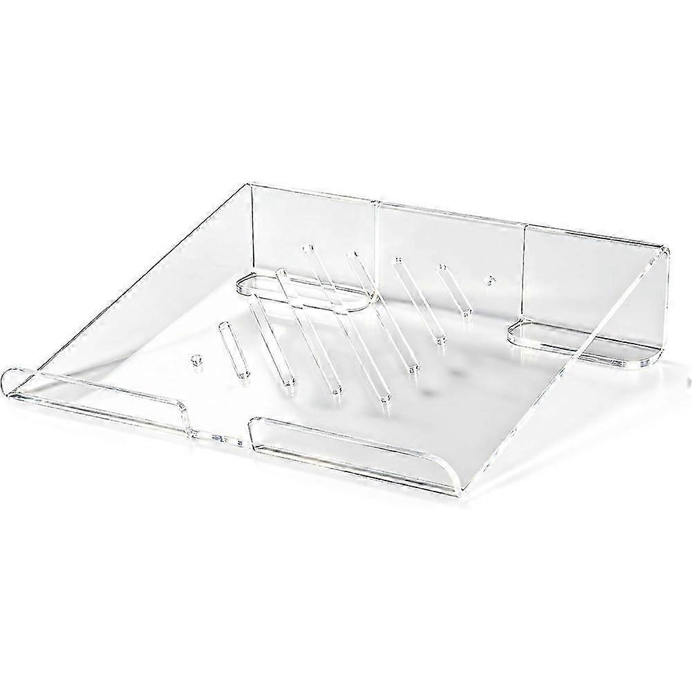 Ventilated Slim Acrylic Laptop Riser