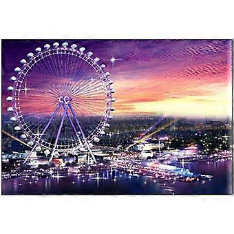 1000 Piece Wooden Jigsaw Puzzle for Adults with Frame, Durable Pieces, Gift and Home Decor Display