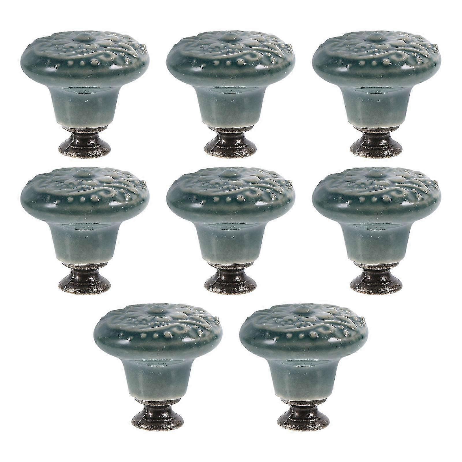 Ceramic Drawer Pulls Cabinet Knob for Door Handle 24Pc