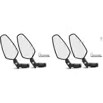 Bike Rearview Mirror Adjustable Foldable HD Lens 360 Degree Rotation Wide Angle Bike Rearview Mirror Cycling Accessories