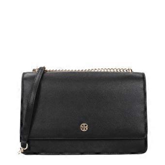 Tory Burch Black Leather Crossbody Bag