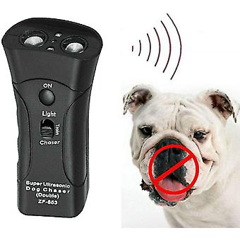 Ultrasonic Dog Training Repeller Control Trainer Device 3 in 1 Anti-Barking Stop Bark Trainer