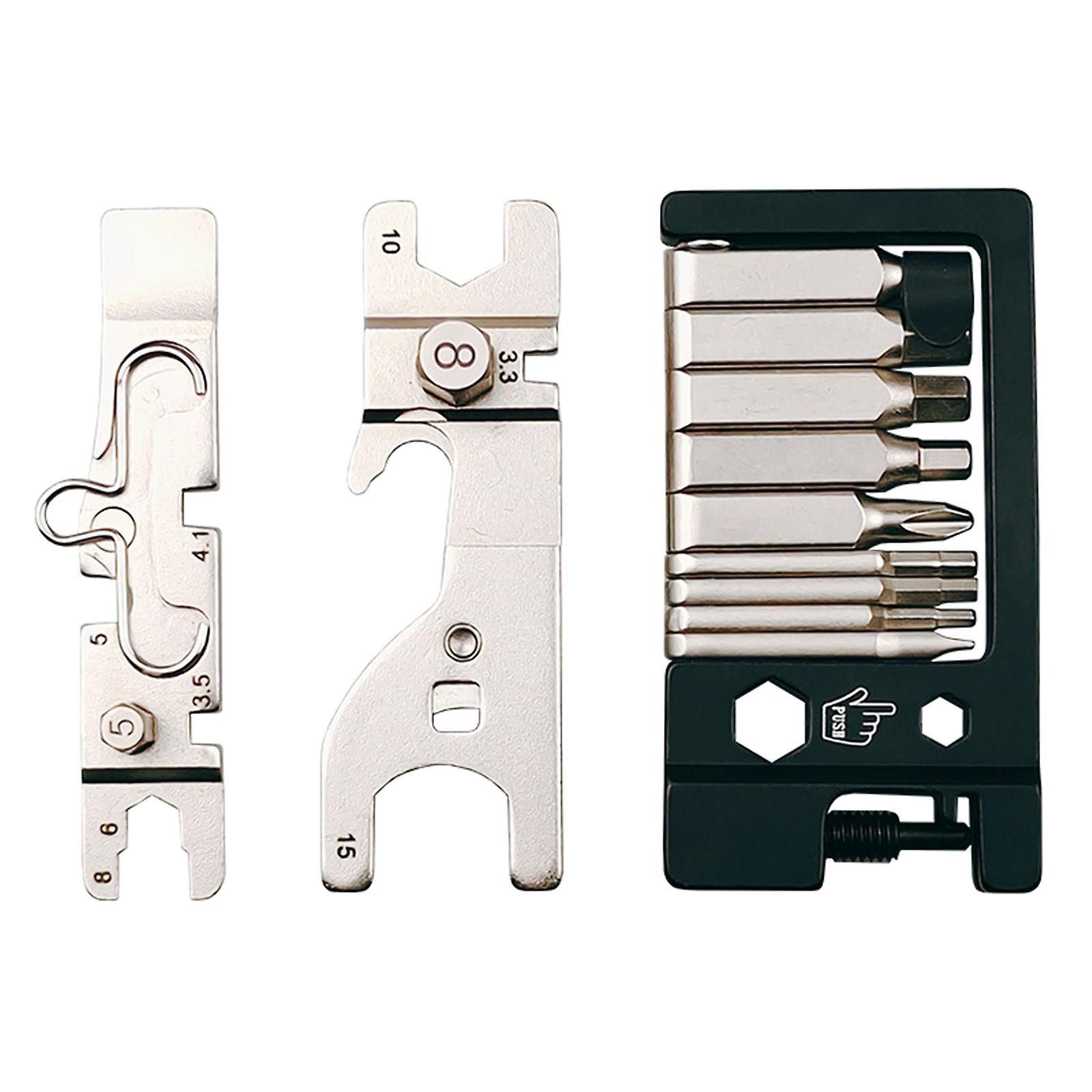 Portable Bicycle Multitool Kit Multi-function Wrench Bicycle Repair Tool Kit