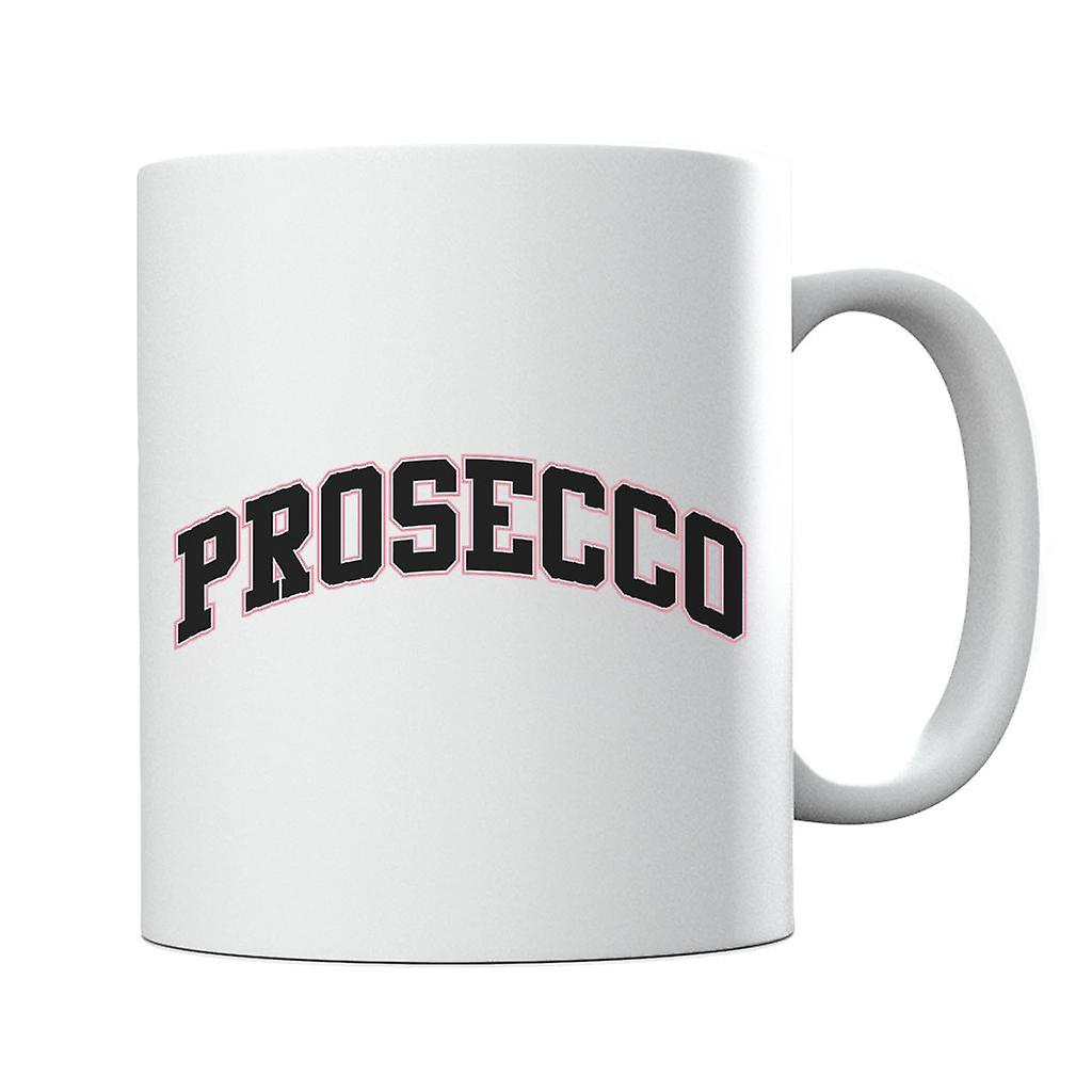 Prosecco Varsity Text Mug