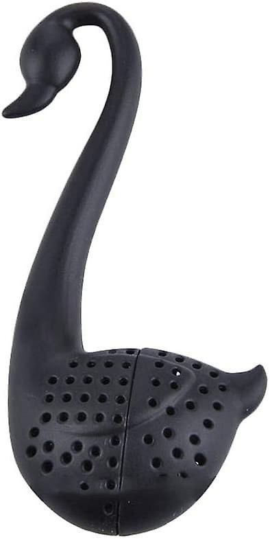 Tea Infuser Elegant Swan Silicone Tea Spoon Strainer Spoon Teapot Herbal Spice Filter Diffuser Sachet