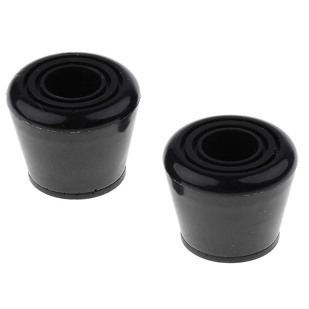 Black 2pcs Roller Skates Toe Stops Replacement