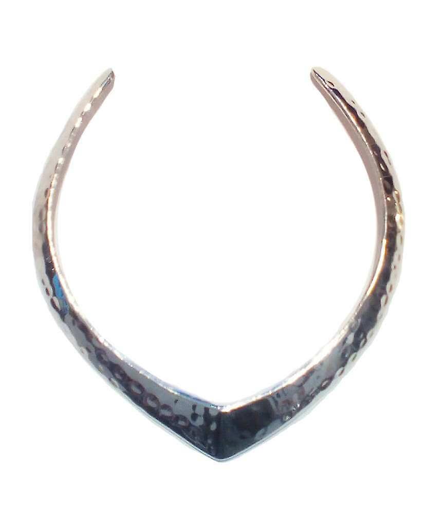 Hammered Thick V Choker 40140