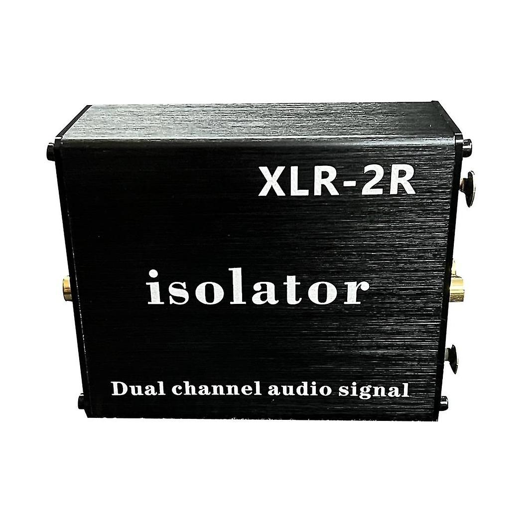 Xlr-2r 6.5 Xlr Audio Noise Isolator To Eliminate Common Ground Current Sound Anti-interference Tran