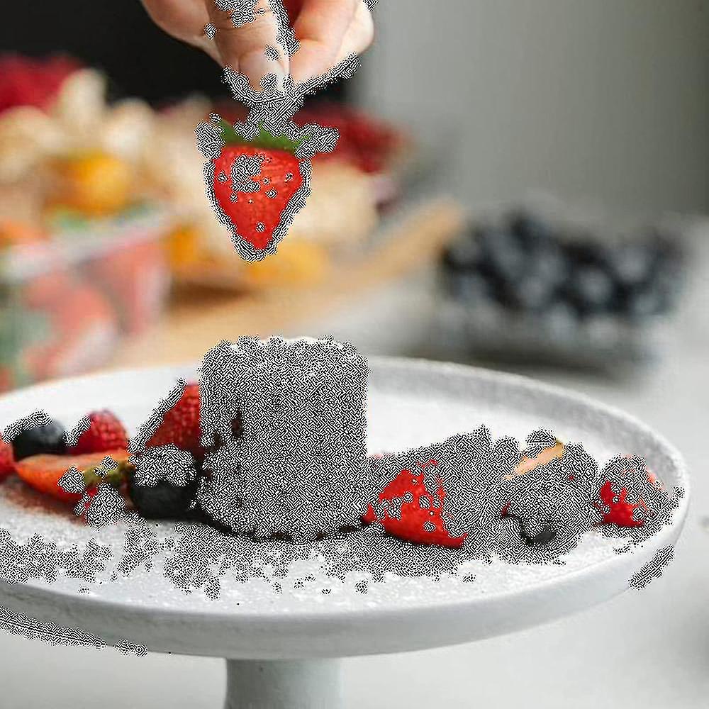 40 Pieces Artificial Strawberry Lifelike Fruit Plastic Red