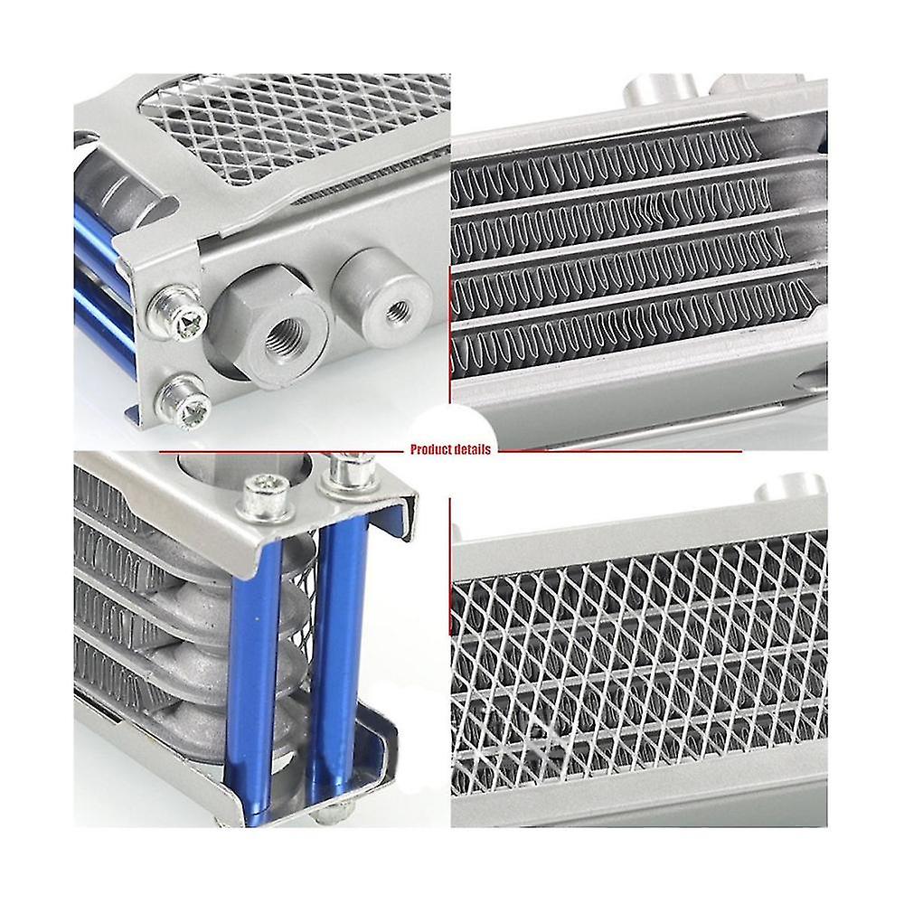 M12 Interface Radiator Aluminium Cooling System For 50-160cc Motorcycle ...