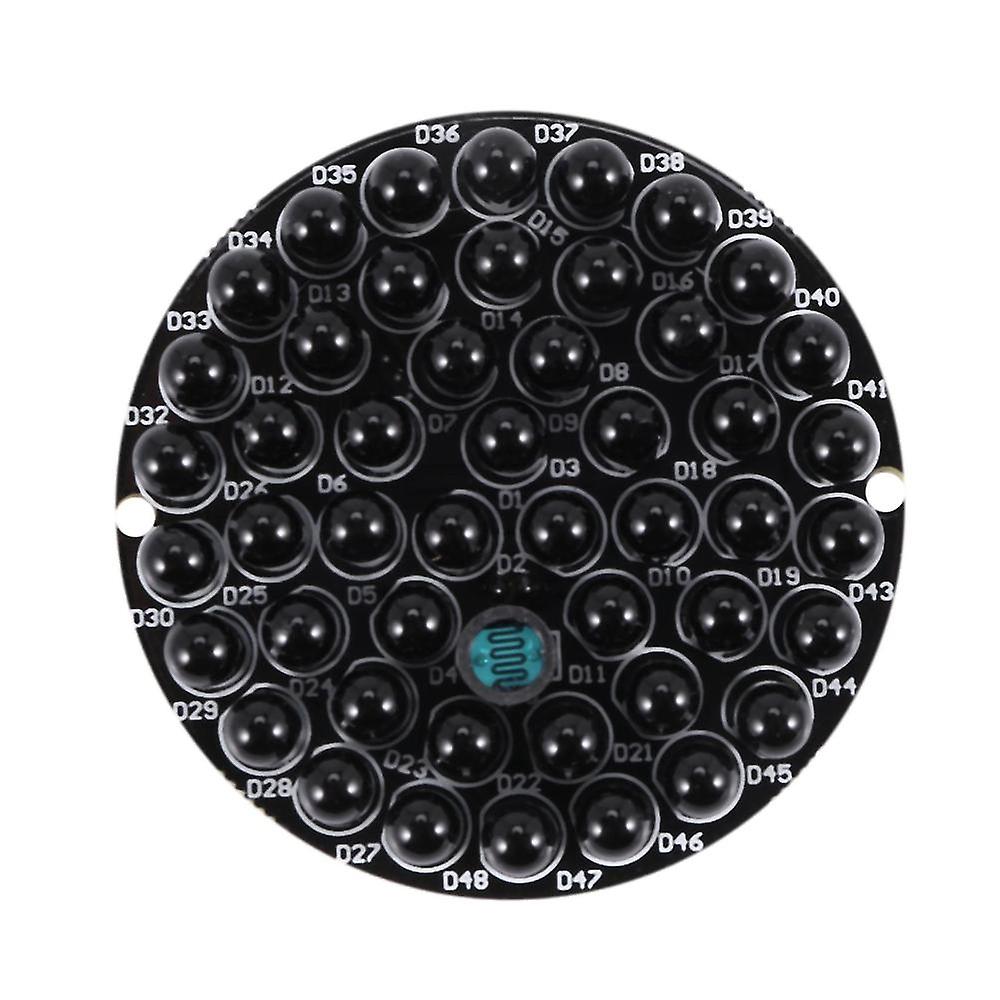 IR الأشعة تحت الحمراء بقيادة المجلس 940nm 48pcs الأشعة تحت الحمراء المصابيح غير مرئية في الليل لا التعرض ضوء المجلس لإضاءة الأشعة تحت الحمراء