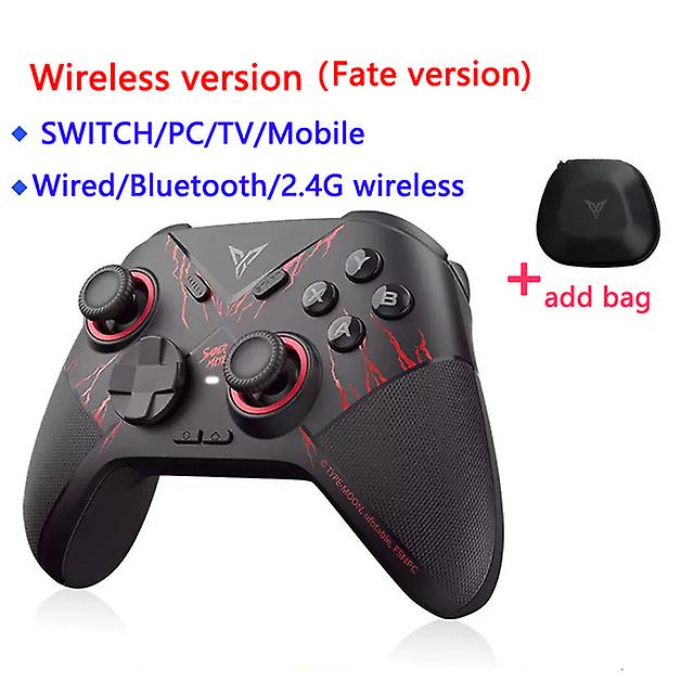 Flydigi Direwolf Gamepad Wireless/wired For Pc/ns/android/ios Dual Back Buttons Bluetooth Gaming Controller Hall Effect Joystick