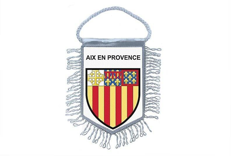Pennant Mini Flag Country Car Souvenir Οικόσημο Γαλλία Aix En Provence
