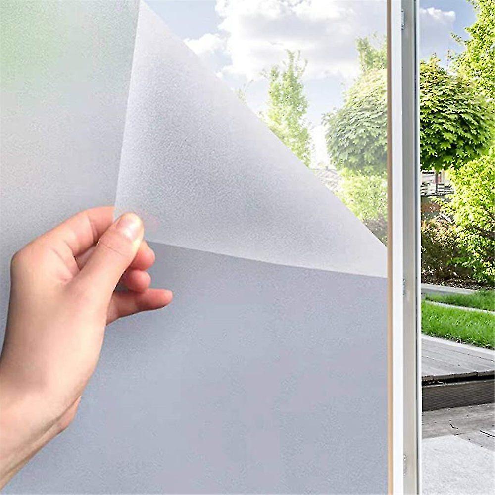סרט חלון דבק עצמי פרטיות סרט זכוכית חלבית הגנת UV