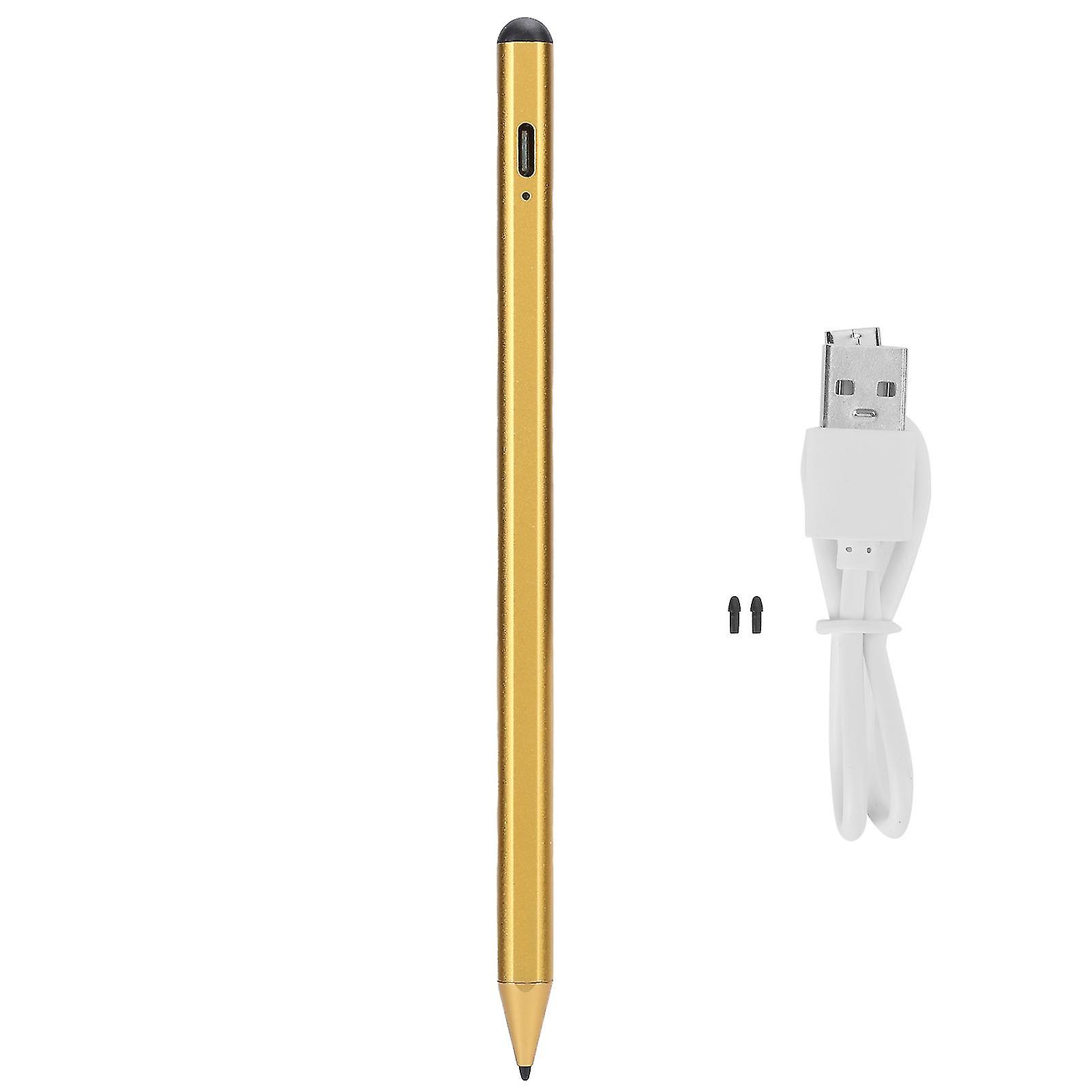 Handwriting Stylus Pen Magnet Touching Control Touch Screen for IOS Tablet PC Golden
