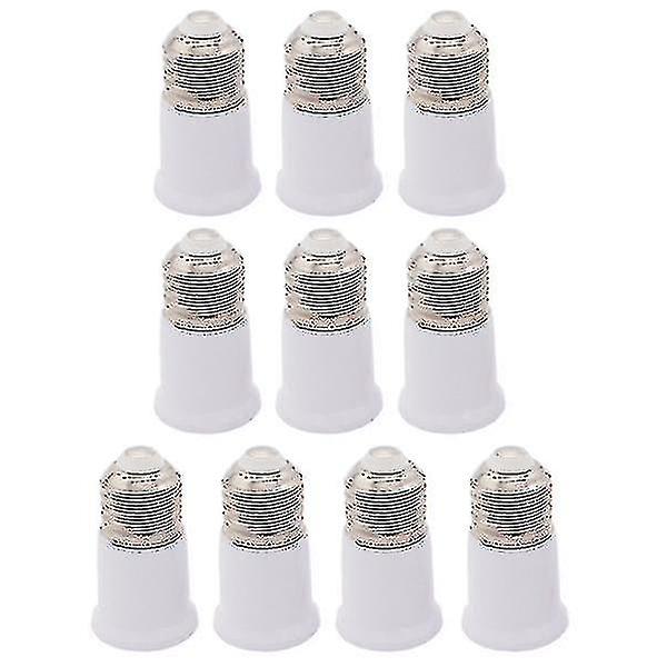 10pcs E27 To E27 Led Light Bulb Extender Flexible Light Bulb Extension Adapter