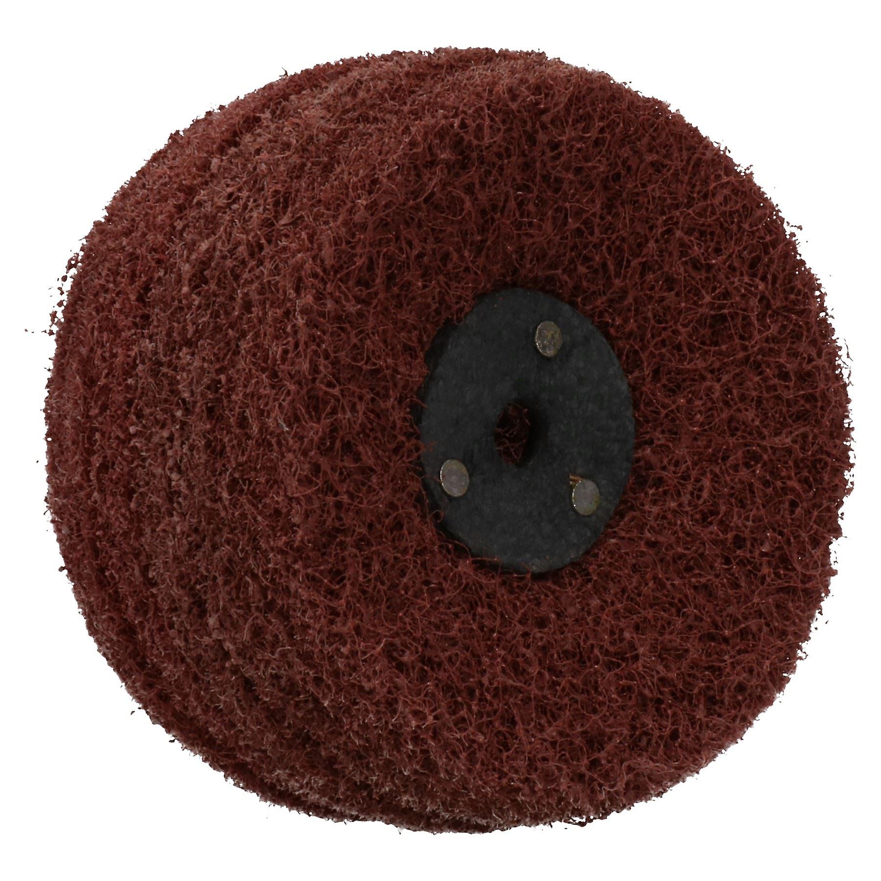 Coarse Abrasive Scotch Mop Rust Paint Removal Remover Polishing 4" x 6 Row