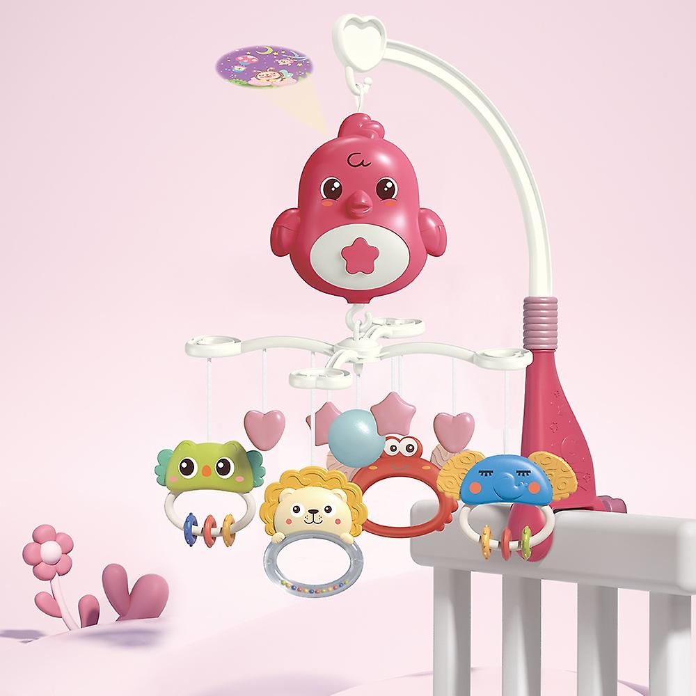 Cute Baby Crib Mobile with Music Star Projection Hanging Rotating Toys Baby Crib Toys 20 Lullabies I