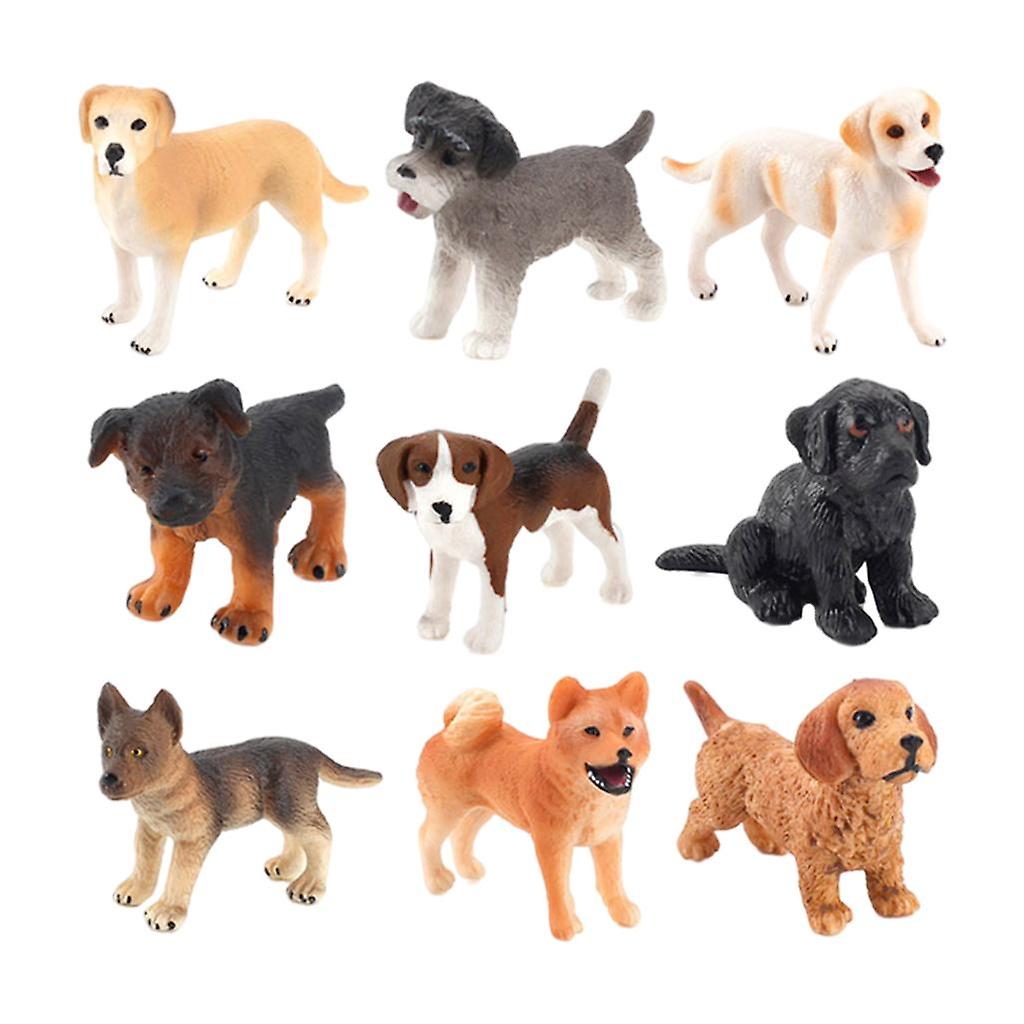 9 قطع نماذج الصغير كعكة أغطية هدايا نابضة بالحياة لزخارف سطح المكتب